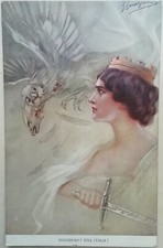GUERZONI POSTCARD SIGNED FIRST