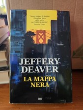 La Mappa Nera - Jeffery Deaver - Mondolibri 2022, copertina rigida