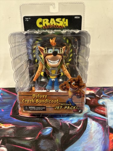 Neca deluxe crash bandicoot - deluxe,