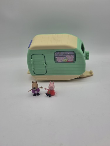 Peppa pig caravan camper - caravan,