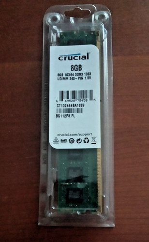 Memoria ram 8gb ddr3 - ram,