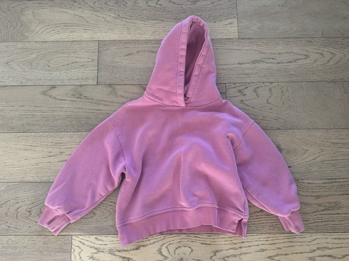 Felpa rosa con cappuccio zara - felpa,