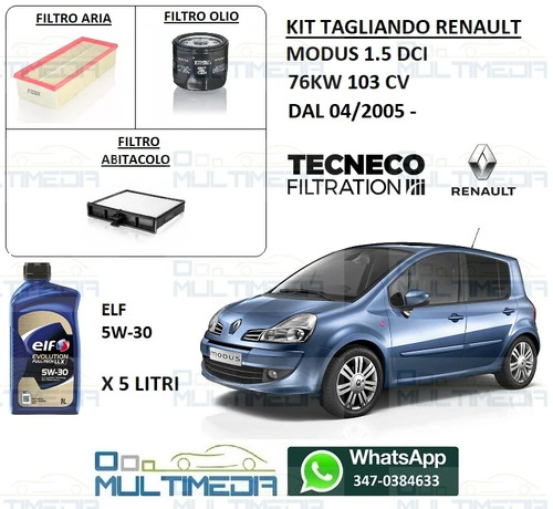 Kit tagliando filtri - 3,