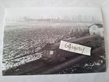 Fotografia Linea Cremona Pavia Automotrice Aln 990.3003  Febbraio 1976 