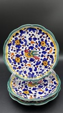 3 piatti fondi Deruta dipinti