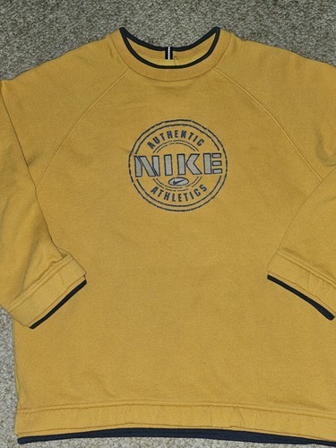 Felpa gialla nike silver - nike, tag