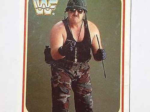 Card wwf wrestling merlin 1991 - wwf,