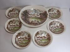 Servizio Vintage Ciotole Ovali 6+1 MOUNT VERNON JOHNSON BROS England WINDSORWARE