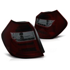 Fanali posteriori LED rosso/fumo per BMW Serie 1 E87/E81 04-07