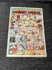 Mickey Mouse Weekly Comic - #169 - 29 April 1939