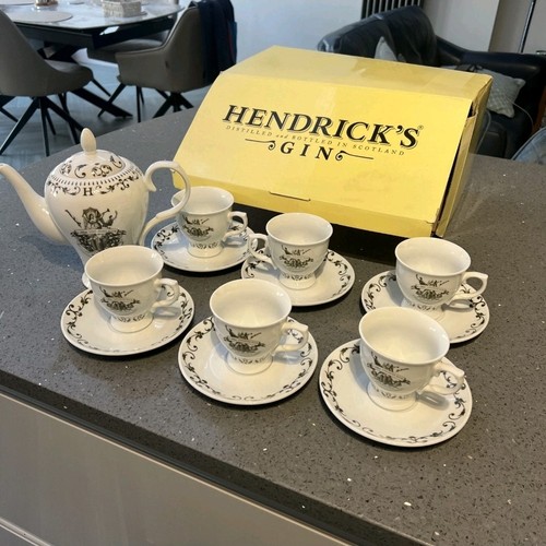 Hendricks gin tea - set,
