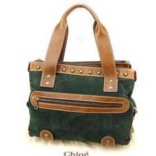 Borsa a mano Chloe verde