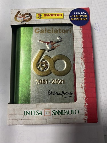 Tin box calciatori panini 2021 - box,