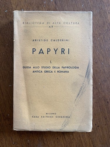 Papirologia papyri guida - papyri,