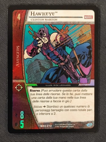 Versus system hawkeye - system,