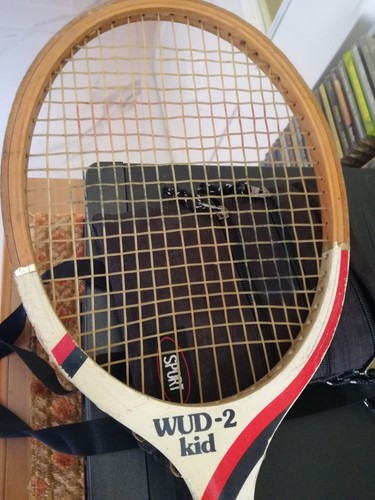 Racchetta tennis vintage stile - vintage,