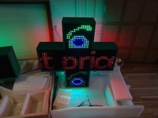 INSEGNA LED CROCE FARMACIA