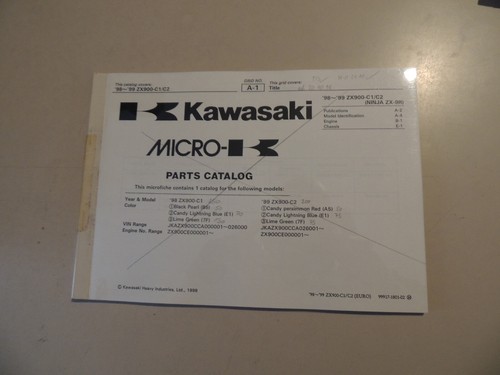 Parts catalog kawasaki - parts, ue