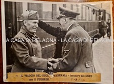 FOTO FOTOGRAFIA  MUSSOLINI +