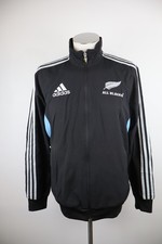 ADIDAS RUGBY GIACCA SPORTIVA UOMO Tg. 5 MAN SPORT JACKET NEW ZELAND ALL BLACKS