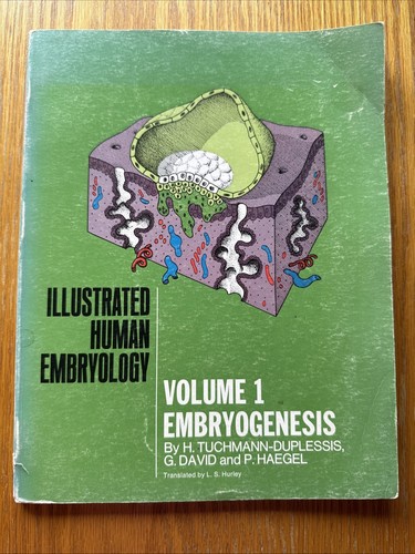 Illustrated human embryology - human,