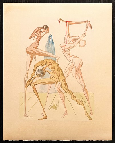 Salvador dalì xilografia - salvador,