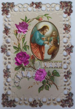 Santino Holy Card Merlettato