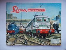 LIMA TRENI ELETTRICI 1964 1965 treno trenino catalogo brochure vintage