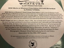 Plete Rudolf  Stingel 26 cm Limited Edition