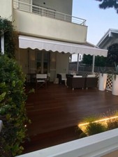 Tenda Parasole Avvolgibile da Esterno 250 x 400cm - Bianca