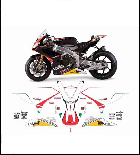 Adesivi rsv4 replica sbk - rsv4,