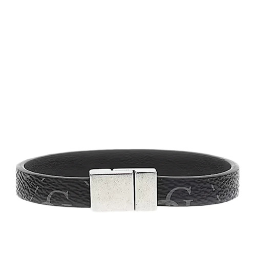 Bracciale uomo nero guess - bracciale,