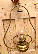 Antique ' Hanging  Brass  Pear