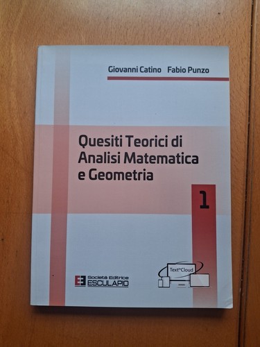 Quesiti teorici analisi - quesiti, di