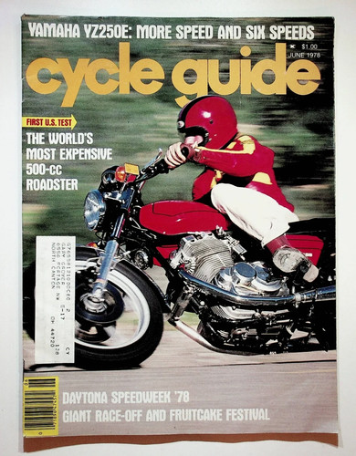 Cycle guide magazine june 1978 - guide,