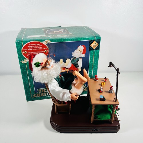 Statuina babbo natale animata - natale,