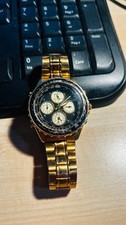 Vintage Seiko 7T34-6A00 Gold