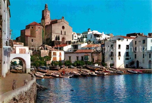 Cadaques porto chiesa - cadaques,