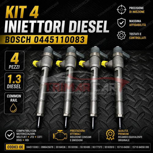 Kit iniettori bosch - kit, 4