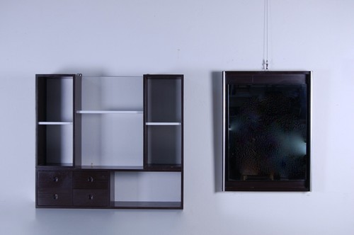 Specchio mobiletto bagno - , o
