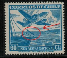 Cile Avion y Barca 60 ctvs