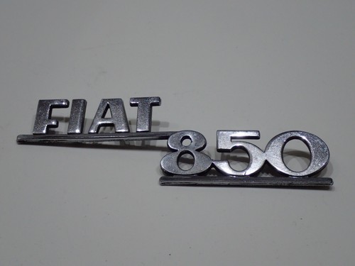 Fiat 850 fregio stemma logo - fiat,