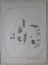 Kengiro azuma disegno 1969 - kengiro,