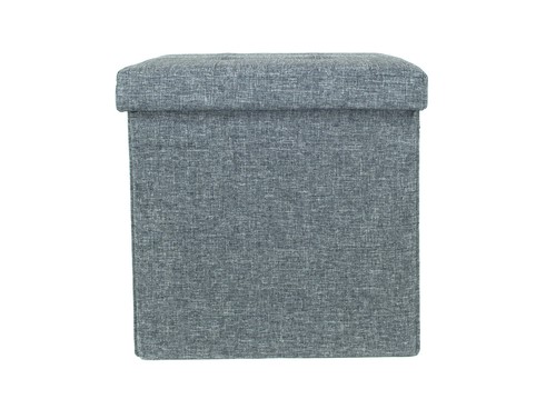 Pouf contenitore imbottito - pouf,