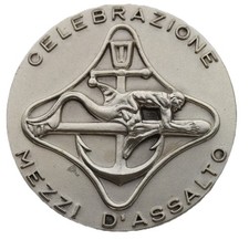 medaglia X mas celebrazione mezzi d'assalto alessandria d'egitto pilota MAS