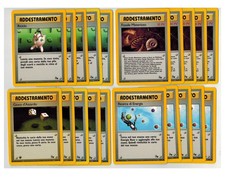 Pokemon TCG Fossil Lot 20 Cards Training Addestramento Riciclo