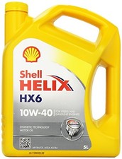 OLIO MOTORE Shell Helix Hx6 10W40 Multigrado MOTORI BENZINA E DIESEL 5L LITRI