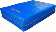 RUBYZZI Queen Mattress Bag w/ 8 Handles Reusable Heavy Duty Tarp Moving Storage
