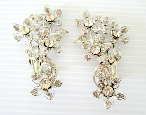 Vintage ornate ear climber - ornate,