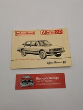 Libretto Uso E Manutenzione